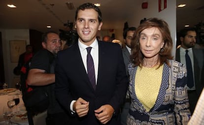 Albert Rivera, este lunes en Madrid. 