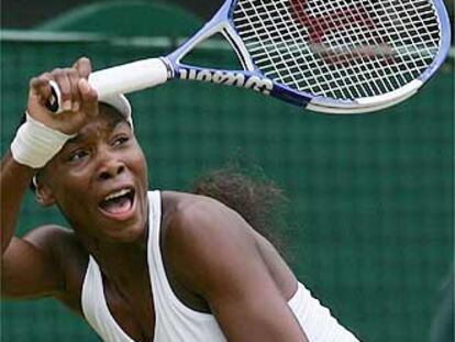 Venus Williams, primera finalista de Wimbledon 2005.