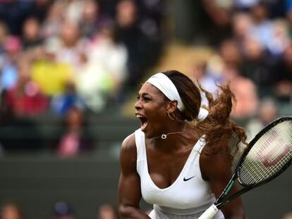 Serena, durante su partido. 