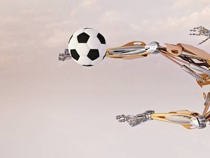 La inteligencia artificial también juega al fútbol