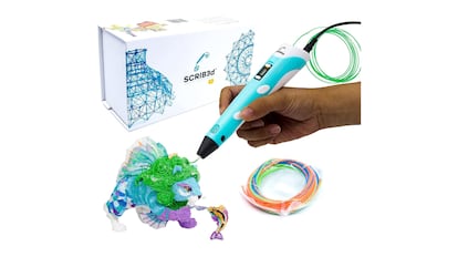Estos lápices 3D son ideales para niños. SCRIB3D.
