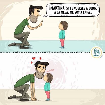 Ilustración de 'Oh My Dad'