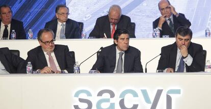 Junta de accionistas de Sacyr. 