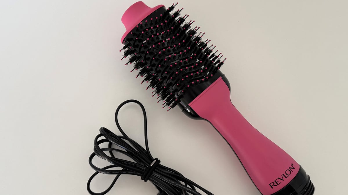 Cepillo de aire caliente Revlon One-Step.