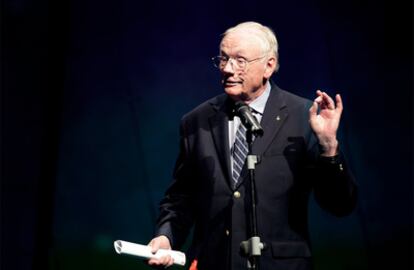 Neil Armstrong, en el festival Starmus.