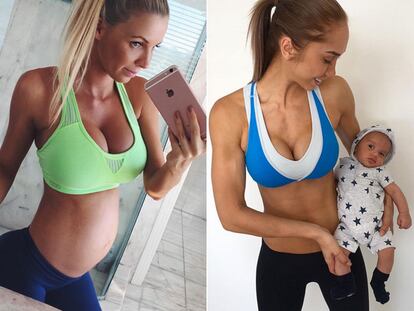 ‘Fit Moms’: bienvenidos al mundo de las embarazadas adictas al gimnasio