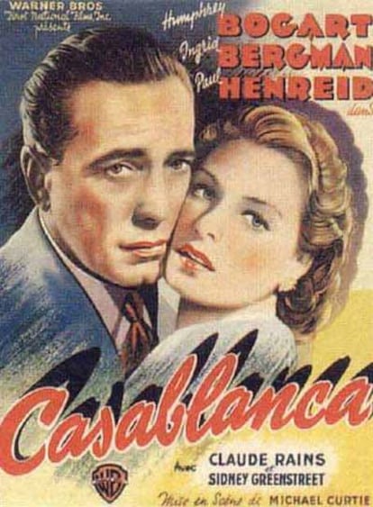 Cartel de la película 'Casablanca'