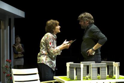 Una escena de <i>L&#39;arquitecte,</i> que se representa en el Teatre Lliure.