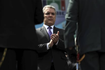 El presidente colombiano, Iván Duque.