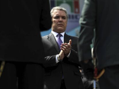 El presidente colombiano, Iván Duque.