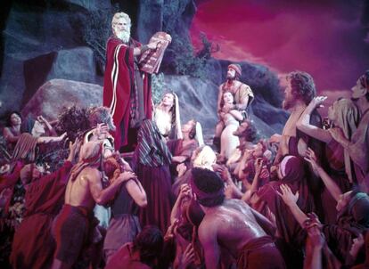 Imagen de 'Los diez mandamientos', de Cecil B. DeMille (1956).