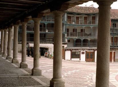 Vista a la Plaza Mayor de Chinchón