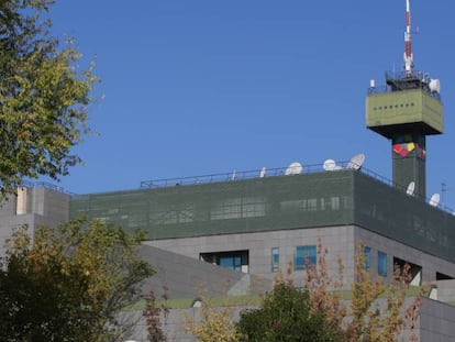 Telemadrid en la Ciudad de la Imagen, Pozuelo de Alarcón (Madrid).