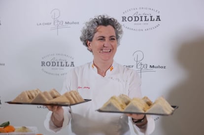 La cocinera Pepa Muñoz, al mando del Qüenco de Pepa, ha reinterpretado el clásico sándwich de brandada de bacalao de la cadena de comida Rodilla. También ha creado uno de su propia cosecha: el de pavo provenzal.