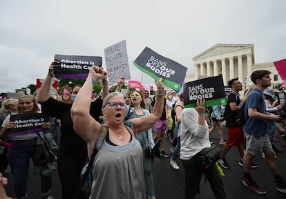 La marcha más simbólica ha sido la de Washington, donde los organizadores calculan que han asistido “entre 20.000 y 30.000 personas” de todas las edades. 