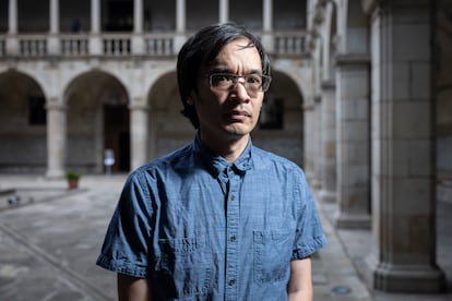 El matemático Terence Tao, fotografiado el 18 de septiembre en el Instituto de Estudios Catalanes, en Barcelona.