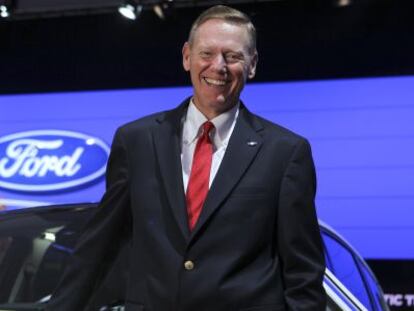 El consejero delegado de Ford, Alan Mulally.