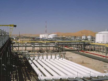 Explotación de gas de Ordhoud, en Argelia.