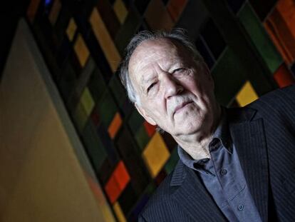 El cineasta alem&aacute;n Werner Herzog, retratado en Madrid. 