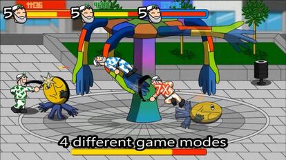 Imagen del videojuego "La pesadilla de Ripollés".