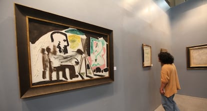 La obra 'Le peintre et son modéle', de Pablo Picasso, en MACO.