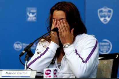 Bartoli anuncia su decisión.