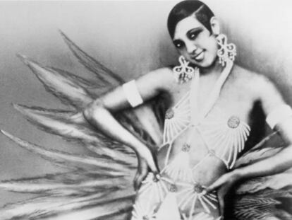 Josephine Baker, bailarina, cantante y actriz