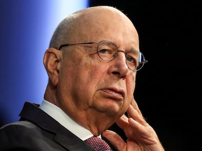 Klaus Schwab, fundador del Foro Económico Mundial.