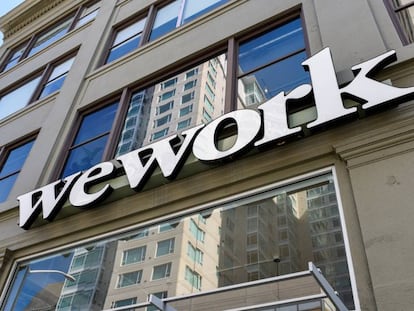 Oficinas de la compañía WeWork en San Francisco