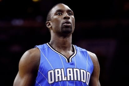 Orlando Magic's Ben Gordon in action during an NBA basketball game against the Philadelphia 76ers, Nov. 5, 2014