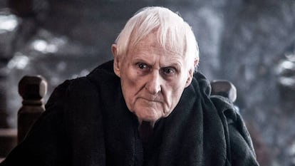 Peter Vaughan em 'Jogo de tronos'.