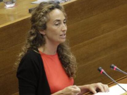 La portavoz de Ciudadanos en las Cortes Valencianas, Carolina Punset.