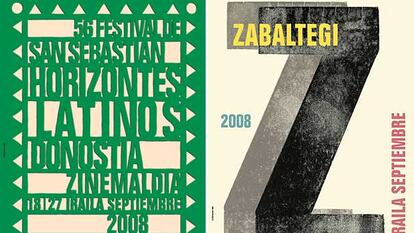 Carteles de Donostia Zinemaldia