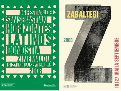 Carteles de Donostia Zinemaldia