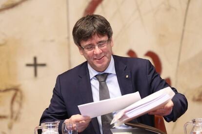 El president de la Generalitat, Carles Puigdemont.