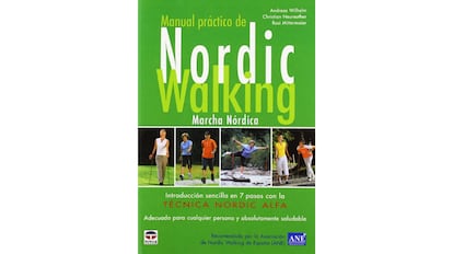 Libro sobre la marcha nórdica.