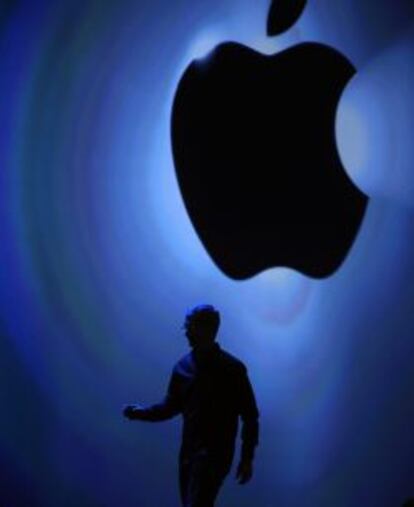 Tim Cook, presidente de Apple, durante la reciente charla en la Conferencia de Desarrolladores en San Francisco