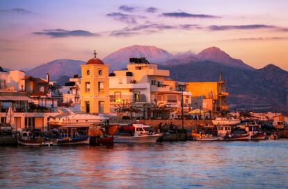 La isla de Creta, en Grecia.