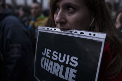 Manifestación en parís.