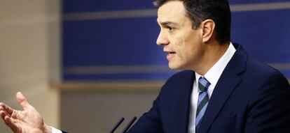 El secretario general del PSOE, Pedro S&aacute;nchez.