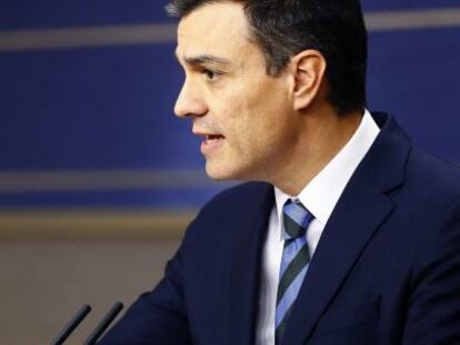 El secretario general del PSOE, Pedro S&aacute;nchez.