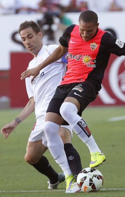 Partido entre el Sevilla y el Almería.