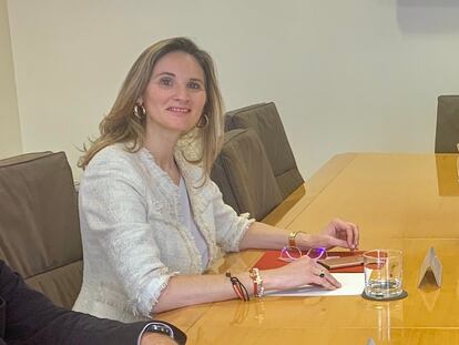 La consejera de Medio Ambiente, Paloma Martín, en una reunión el pasado 3 de marzo.