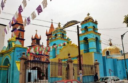 La Capilla del Santo Cristo, en Tlaxcala.