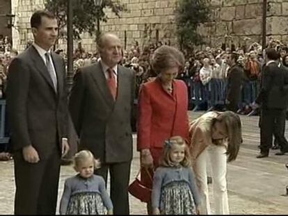 La Familia Real celebra la Pascua en Mallorca