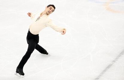 Sobre hielo, Fernández hizo eso que siempre le ha pedido su entrenador, Brian Orser: ceñirse al plan, dejarse de improvisaciones, como en su día hizo en Sochi costándole la medalla.