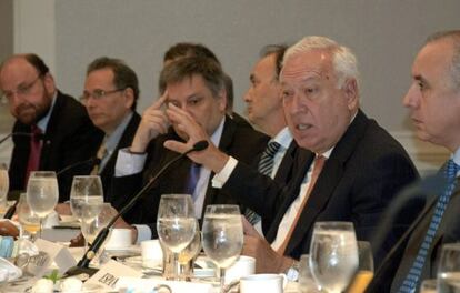 García-Margallo, hoy con los cancilleres iberoamericanos.
