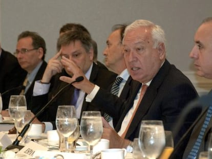 Garc&iacute;a-Margallo, hoy con los cancilleres iberoamericanos.