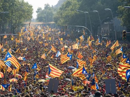 Celebració de la Diada Nacional de Catalunya.