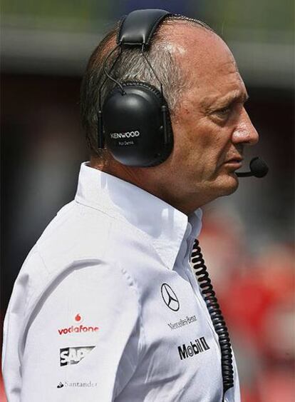 Ron Dennis, en Montmeló